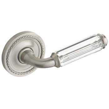 Baldwin Hardware Ashbury Crystal Lever